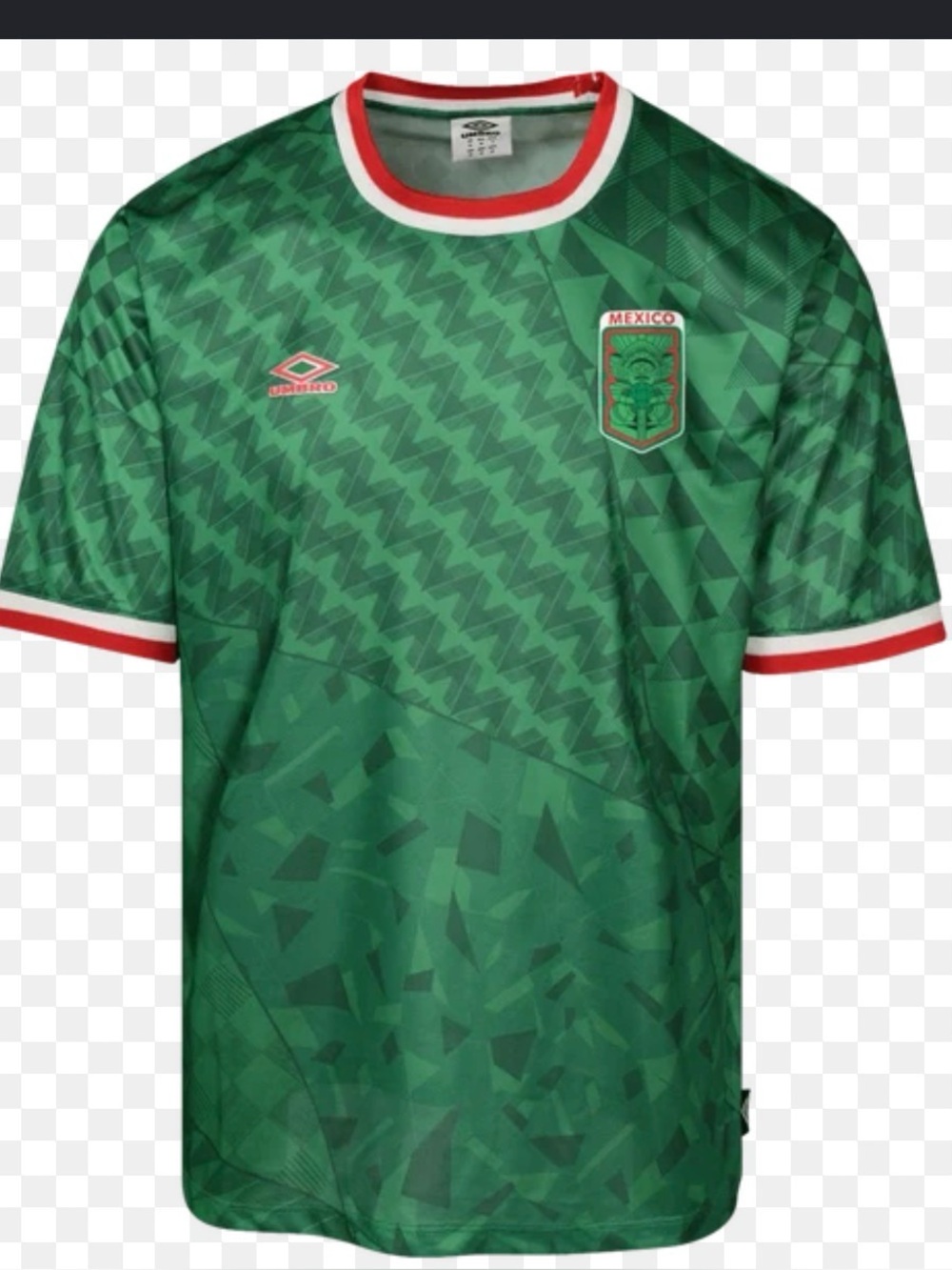 Umbro Green Mexico Short-Sleeve Jersey